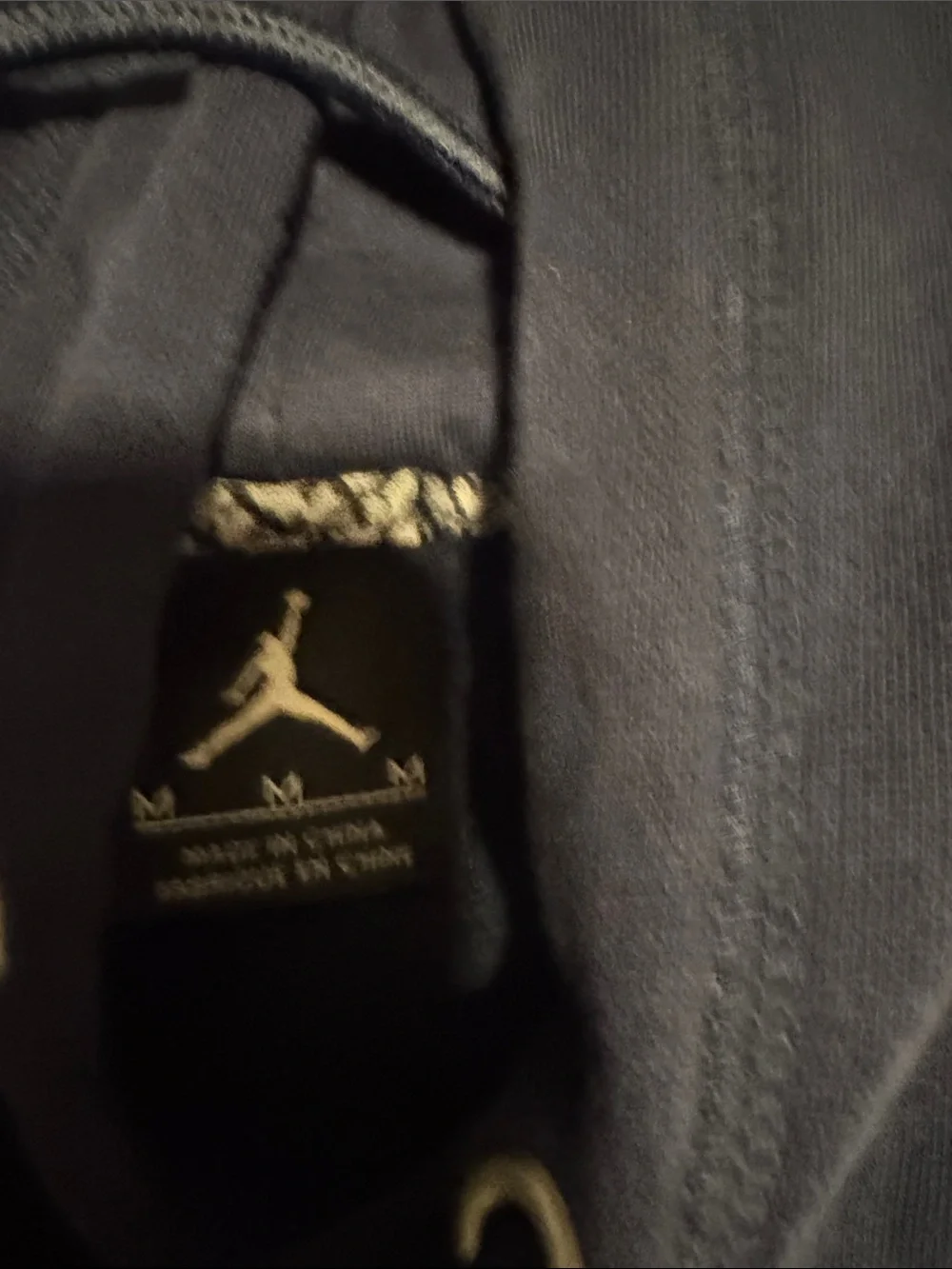 Jordan Navy RE2PECT Crewneck Sweatshirt with White Logo